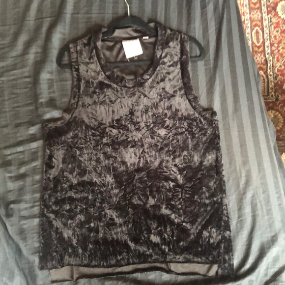 Cheap Monday sleeveless velvet tank - Picture 3 of 3